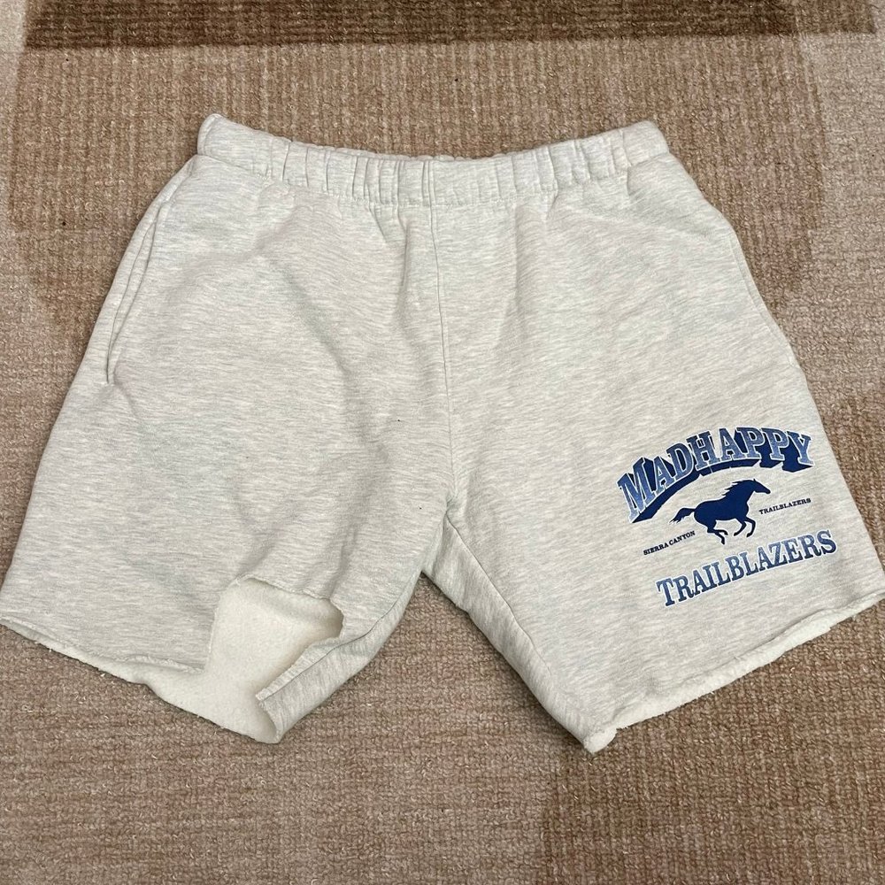 MADHAPPY SIERRA CANYON TRIAL BLAZERS HEATHER SHORTS SZ LARGE L